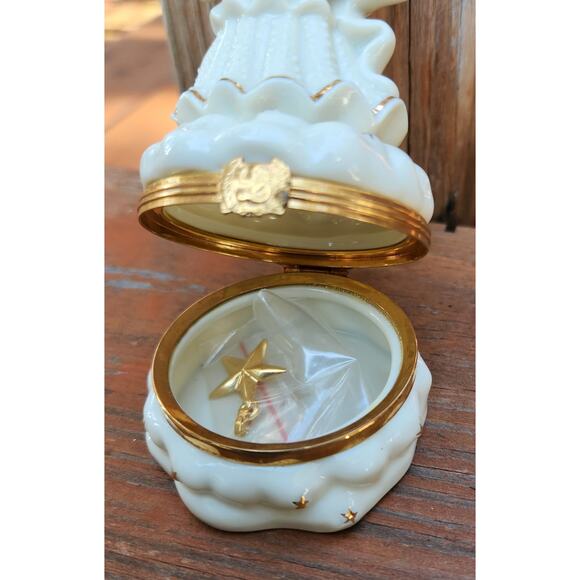 Lenox Treasures "The Angel Of Faith Treasure Box  "Believe" Limited Edition - Picture 4 of 5